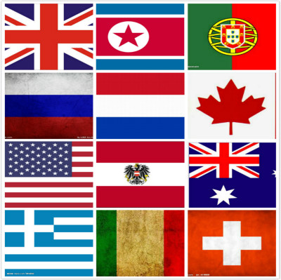 来自15个不同国家的英文名称神解释