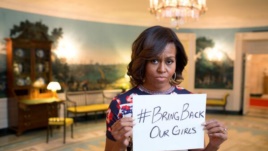 Michelle Obama on #BringBackOurGirls