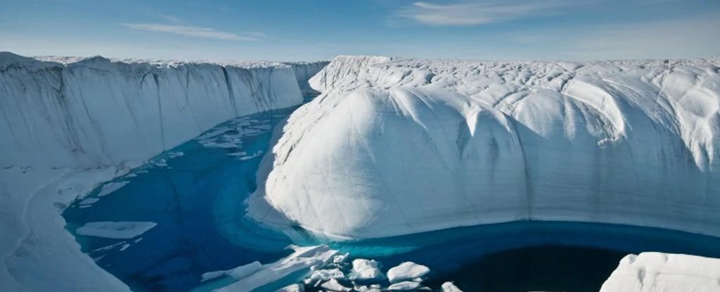 格陵兰岛现在的融冰速度是上世纪90年代的7倍