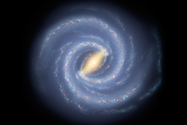 银河系的质量相当于8900亿个太阳