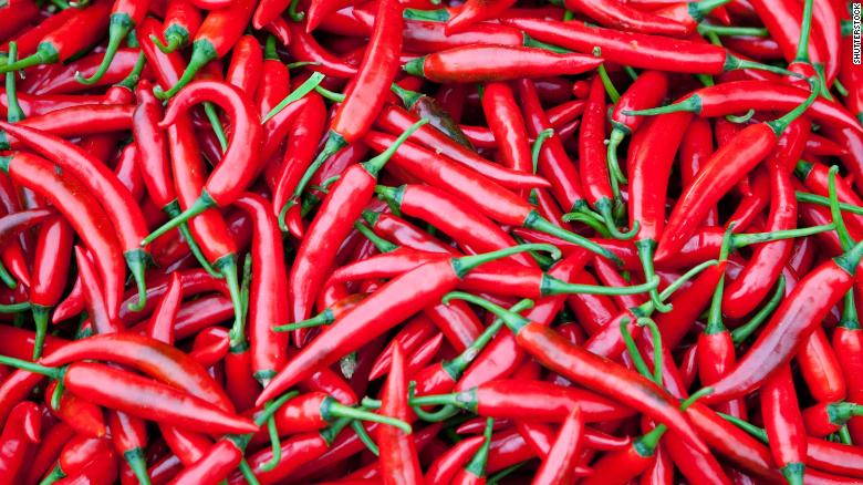 研究表明，吃辣椒可以降低因心脏病和中风而死亡的风险