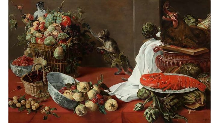 几百年前我们的食物是什么样子的?艺术史或许有答案