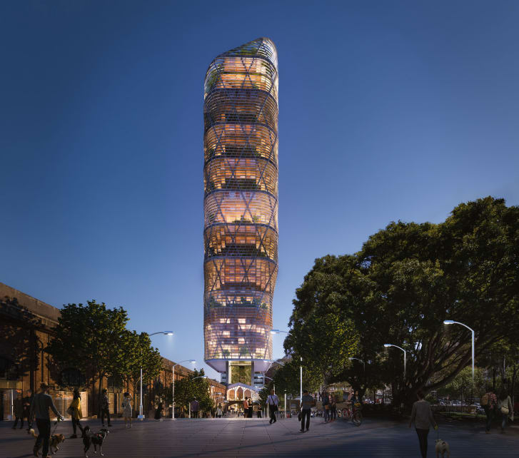 悉尼将建造世界上最高的混合木材塔
