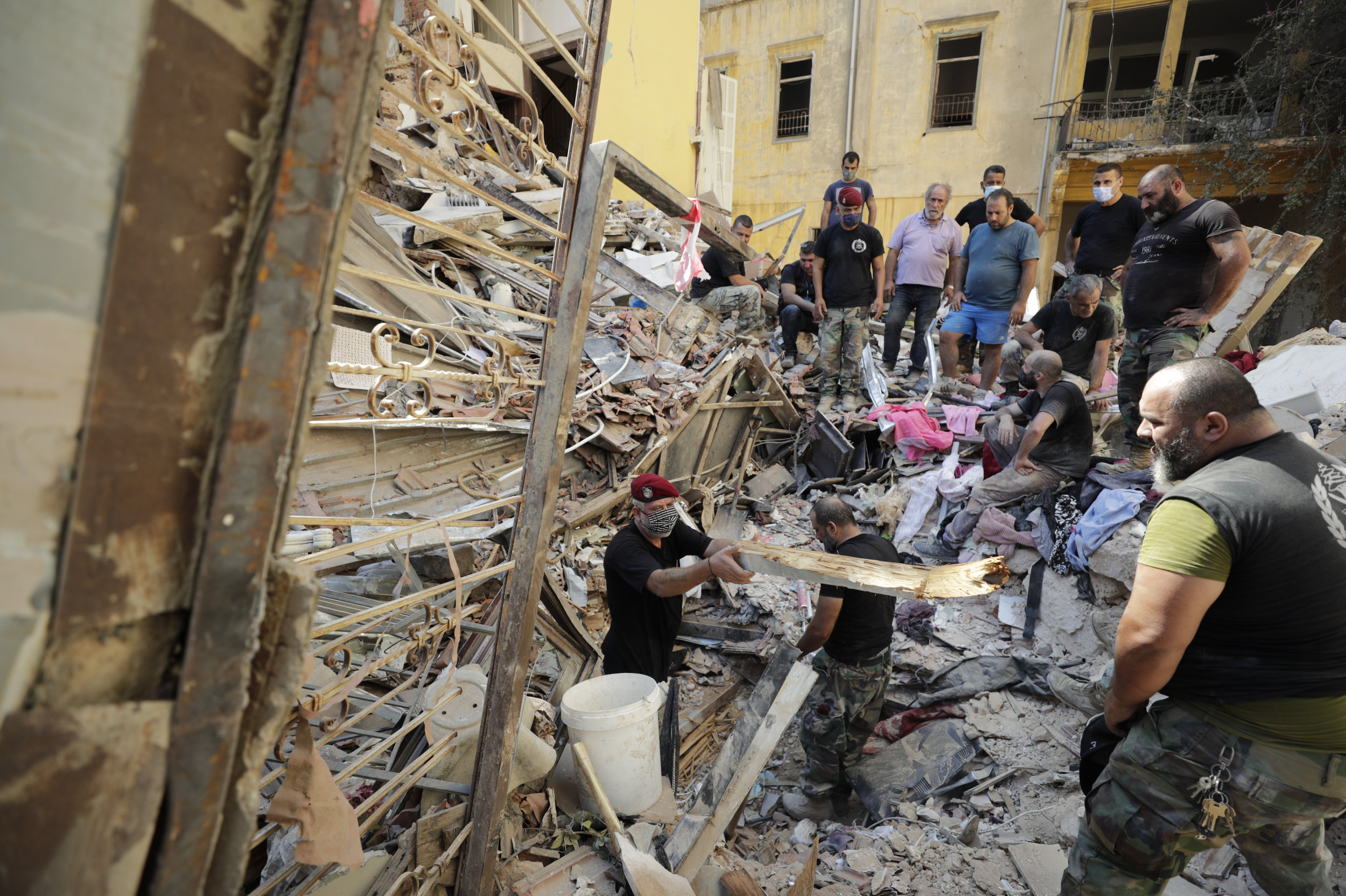 贝鲁特大规模爆炸后死亡人数上升