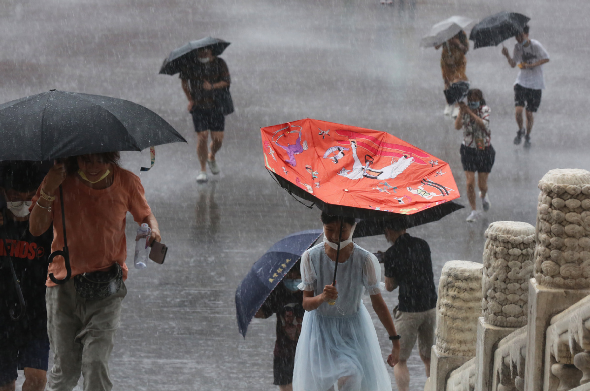 昨日，北京入汛以来最强降雨并未“爽约”